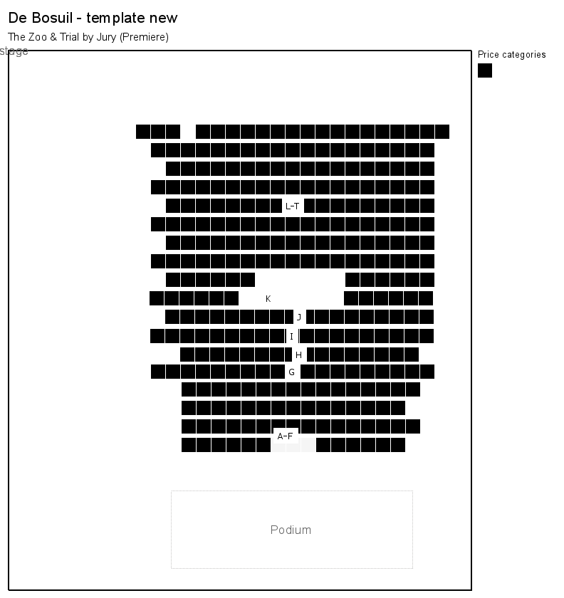 Klicken Sie bitte auf den Saalplan zur Platzauswahl.