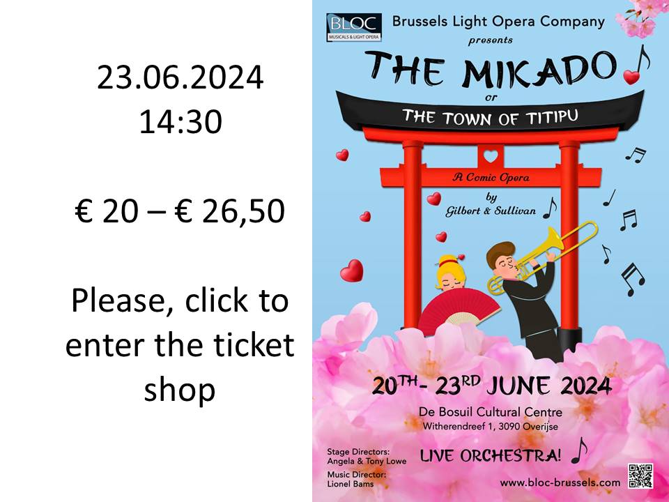 The Mikado, 23.06.2024, 14:30 - verfügbare Tickets